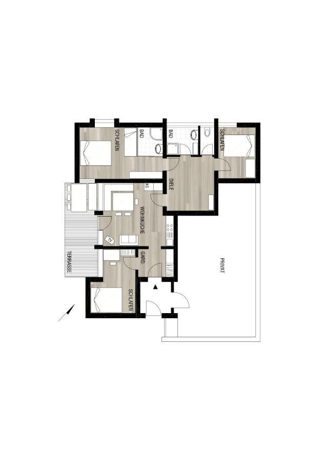 شقة Haus Gueatli غاسشرن المظهر الخارجي الصورة